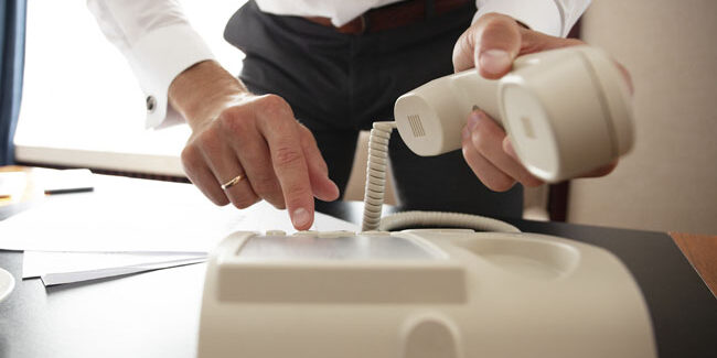 Gold Mountain Communications – Busy on the Phone Busy on a call