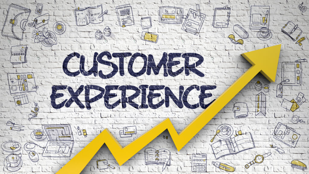 Customer Experience on Modern Style Illustration for customer experience